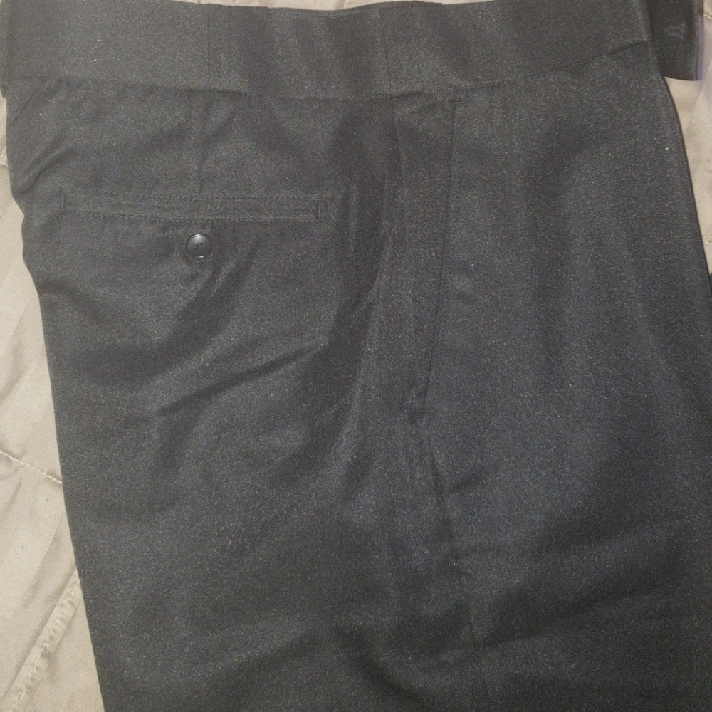 Men's black dress pants -Uncut